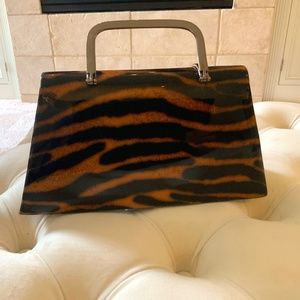 Mini Clutch, Tiger Pattern